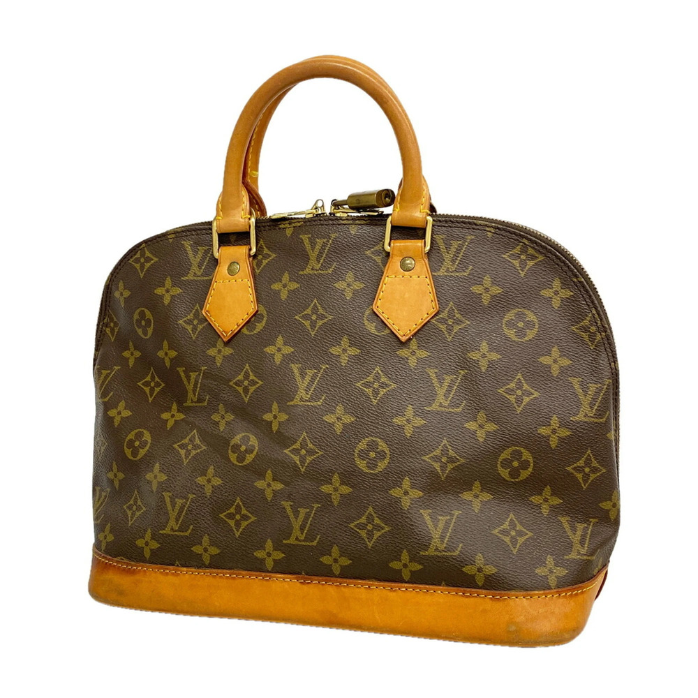 LOUIS VUITTON Authentic Brown Monogram Alma Bag - Picture 1 of 12